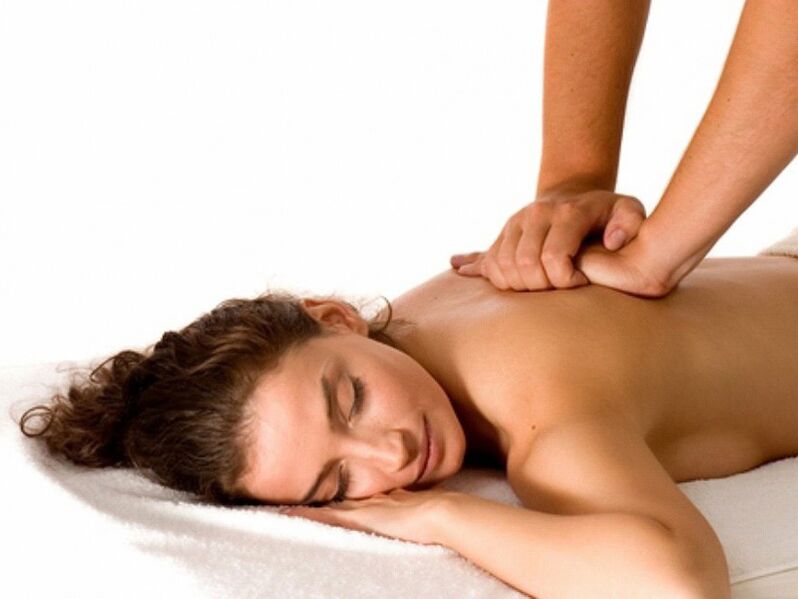 Massage is indicated for the prevention and treatment of osteochondrosis of the cervical vertebrae